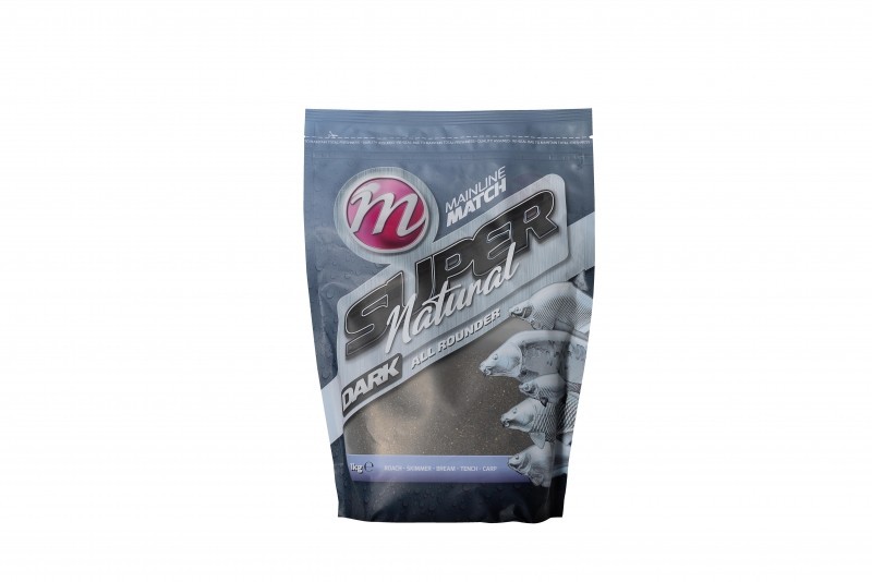 Mainline Baits Super Natural Dark All Rounder Groundbait - 1kg