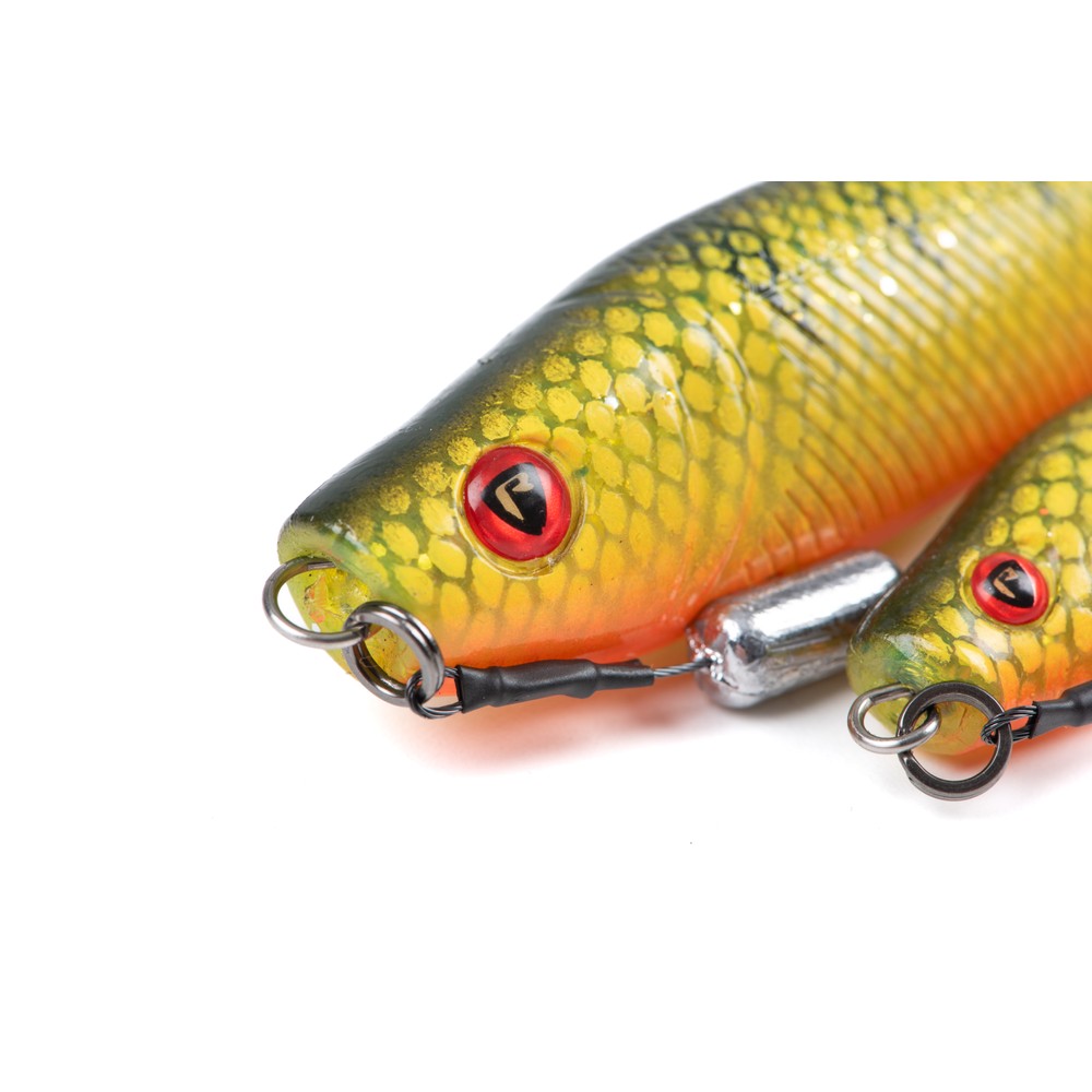 Fox Rage Loaded Pro Grub Lure Natural Perch