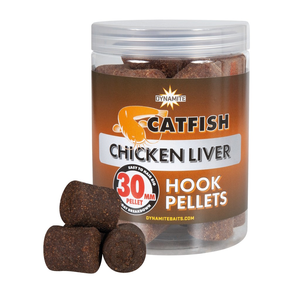 Dynamite Baits Dynamite Catfish Chicken Liver Hook Pellets - 30mm