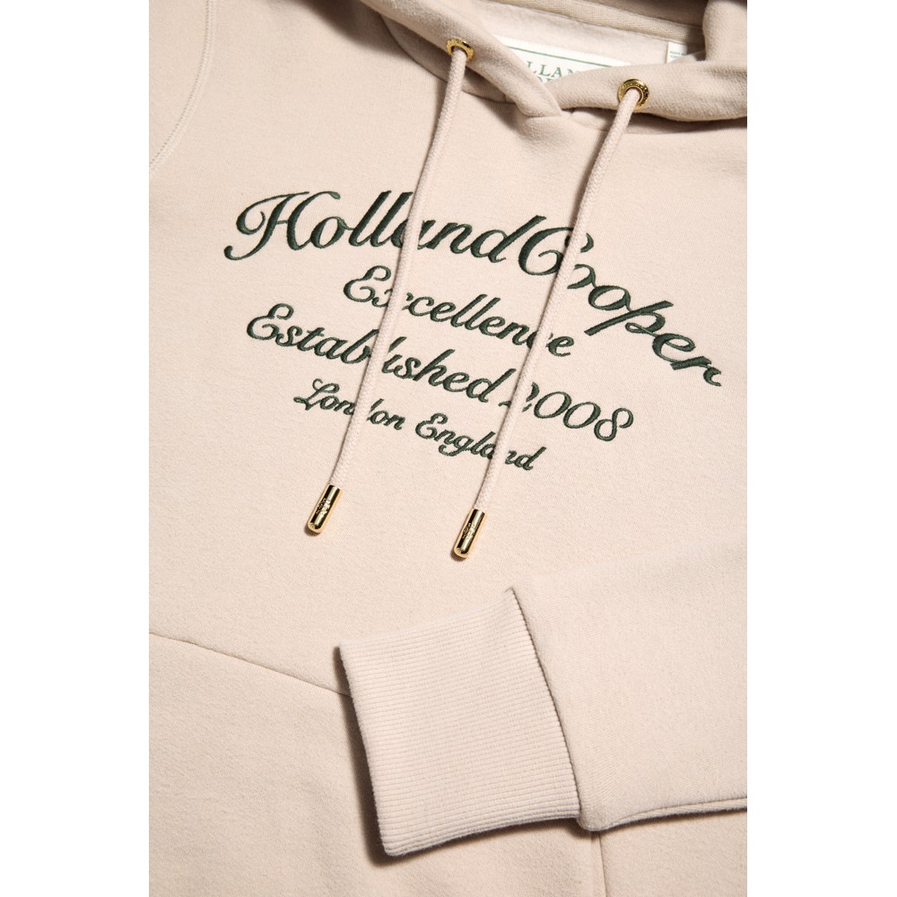 Holland Cooper Ivy League Hoodie Stone