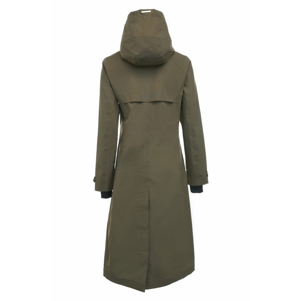 Holland Cooper Folgate Rain Coat Soft Khaki