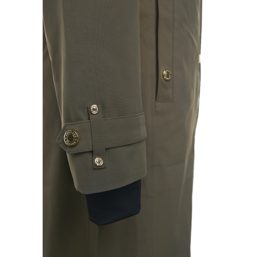 Holland Cooper Folgate Rain Coat Soft Khaki