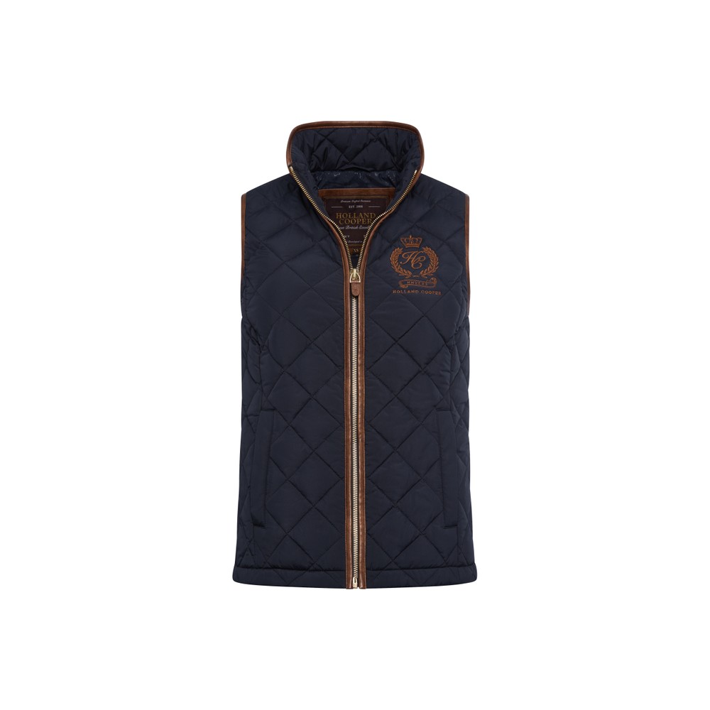 Holland Cooper Holland Cooper Lightweight Country Gilet - Ink Navy