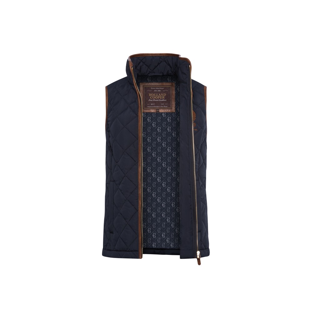 Holland Cooper Lightweight Country Gilet Ink Navy