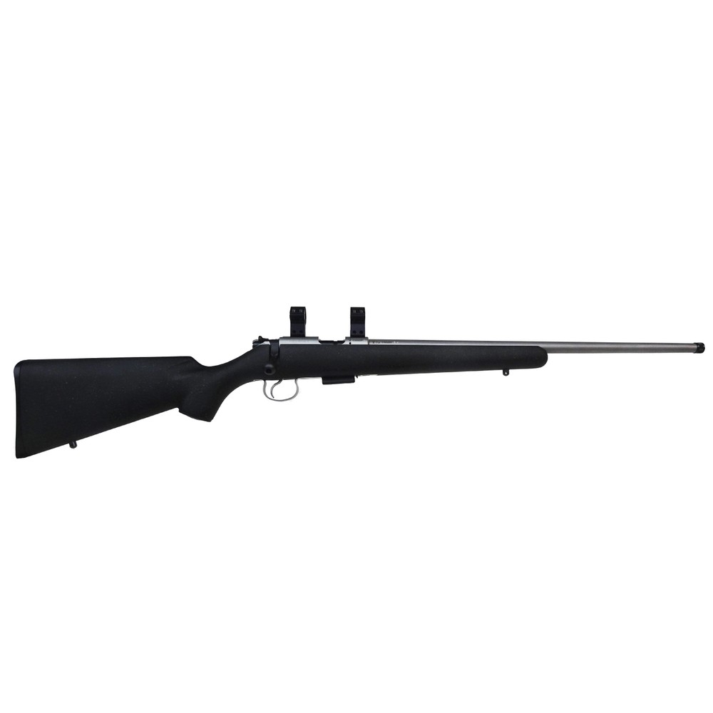 CZ Pre-owned  455 American Synthetic Stainless Bolt Action Rifle - .22 WMR