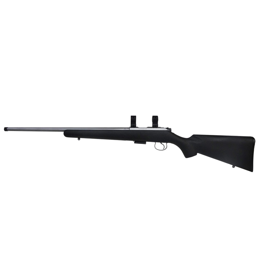 CZ Pre-owned  455 American Synthetic Stainless Bolt Action Rifle - .22 WMR Stainless