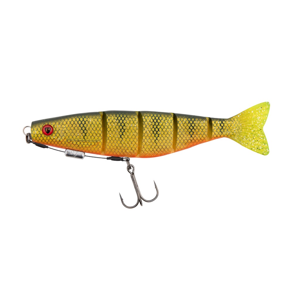 Fox Rage Loaded Jointed Pro Shad Lure UV Natural Perch