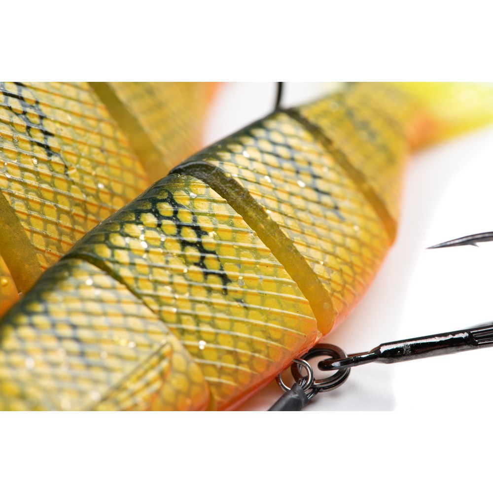 Fox Rage Loaded Jointed Pro Shad Lure UV Natural Perch