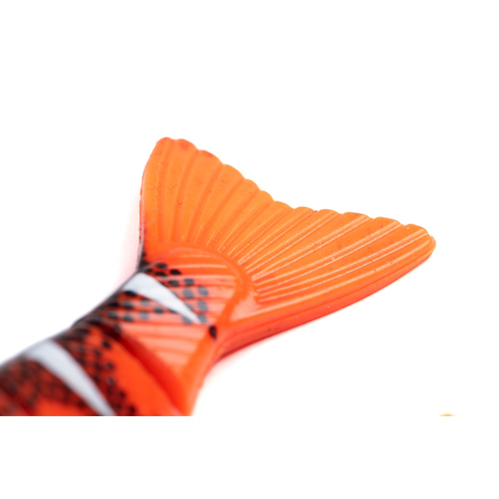 Fox Rage Loaded Jointed Pro Shad Lure UV Red Wake