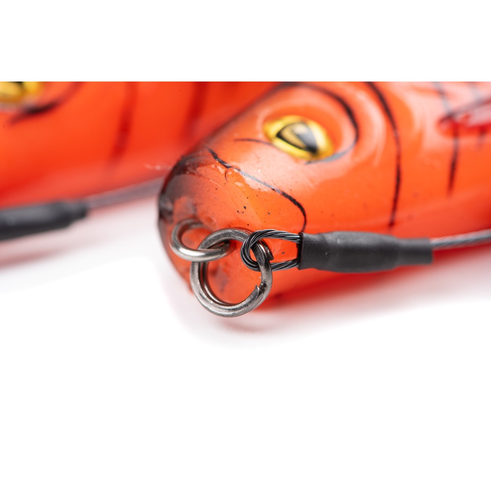 Fox Rage Loaded Jointed Pro Shad Lure UV Red Wake
