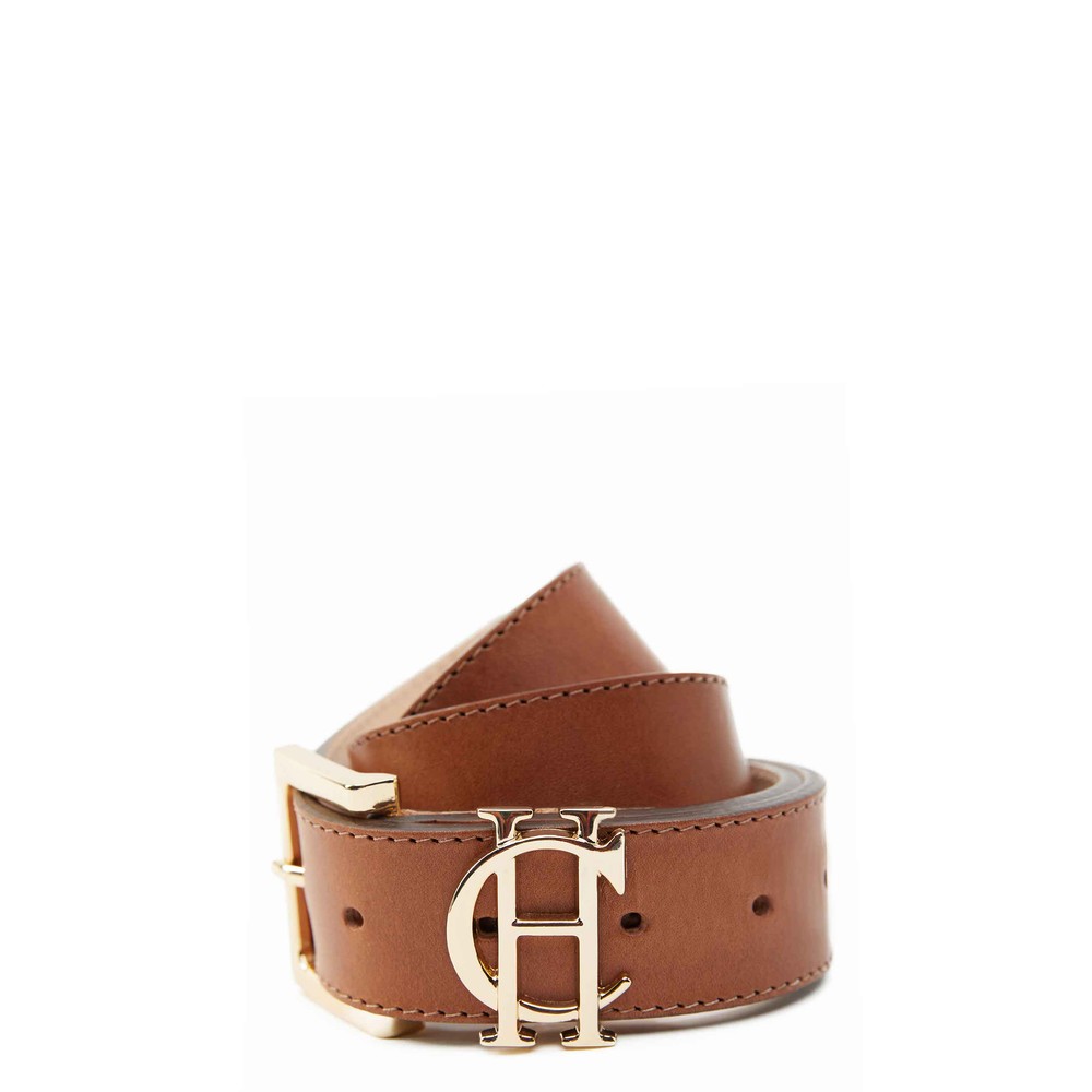 Holland Cooper Holland Cooper Classic Logo Belt - Tan