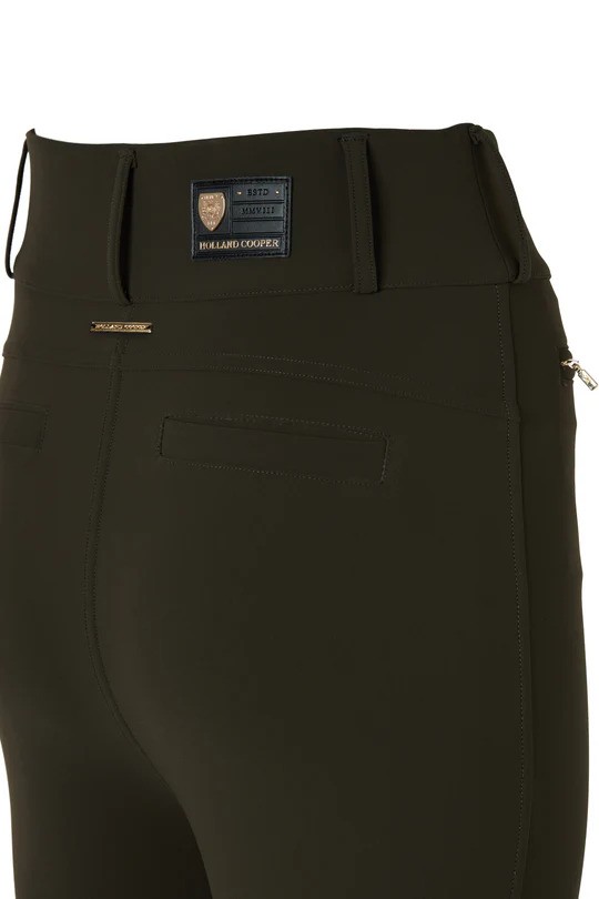 Holland Cooper Contour Trousers Dark Olive