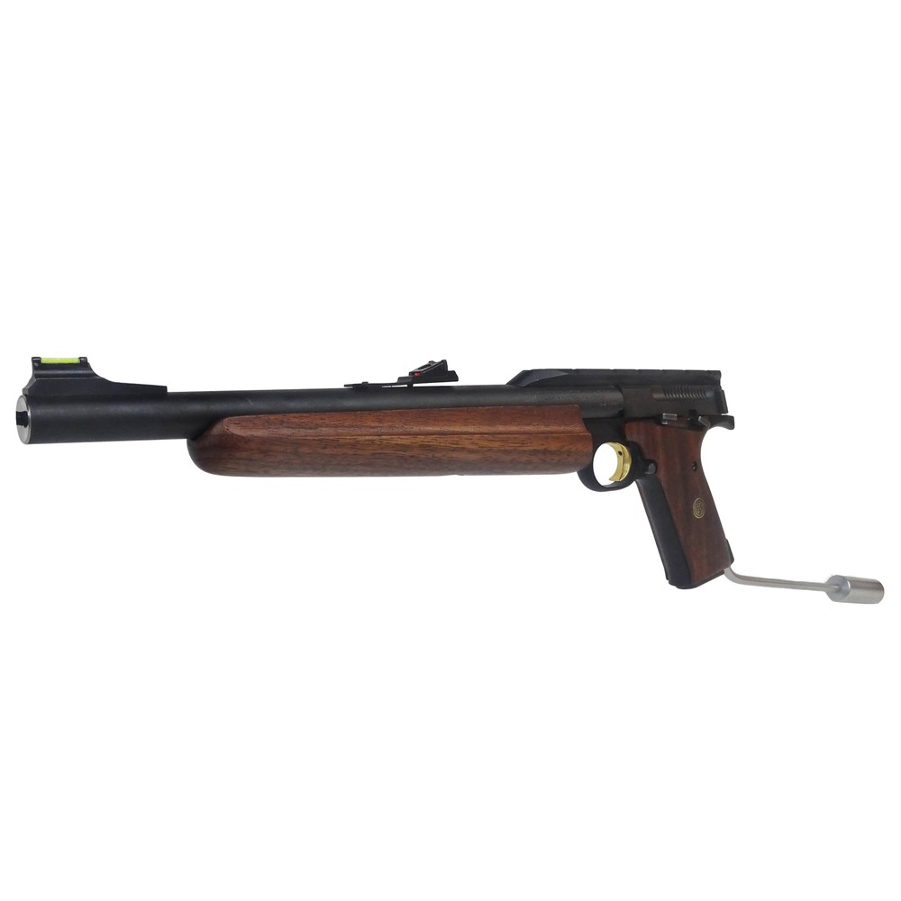 Browning Pre-owned  Buckmark Semi-Auto Long Barrel Pistol - .22LR Wood