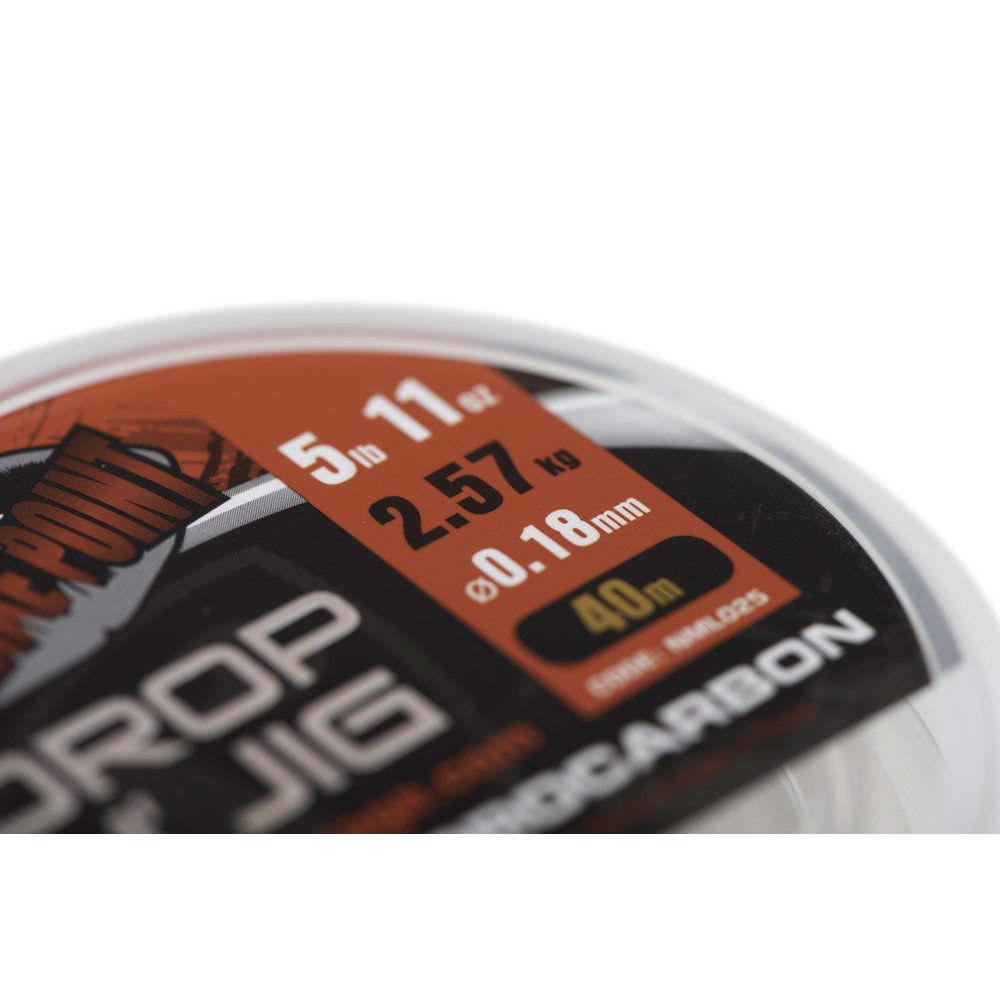 Fox Rage Strike Point Drop 'N' Jig Fluorocarbon Transparent