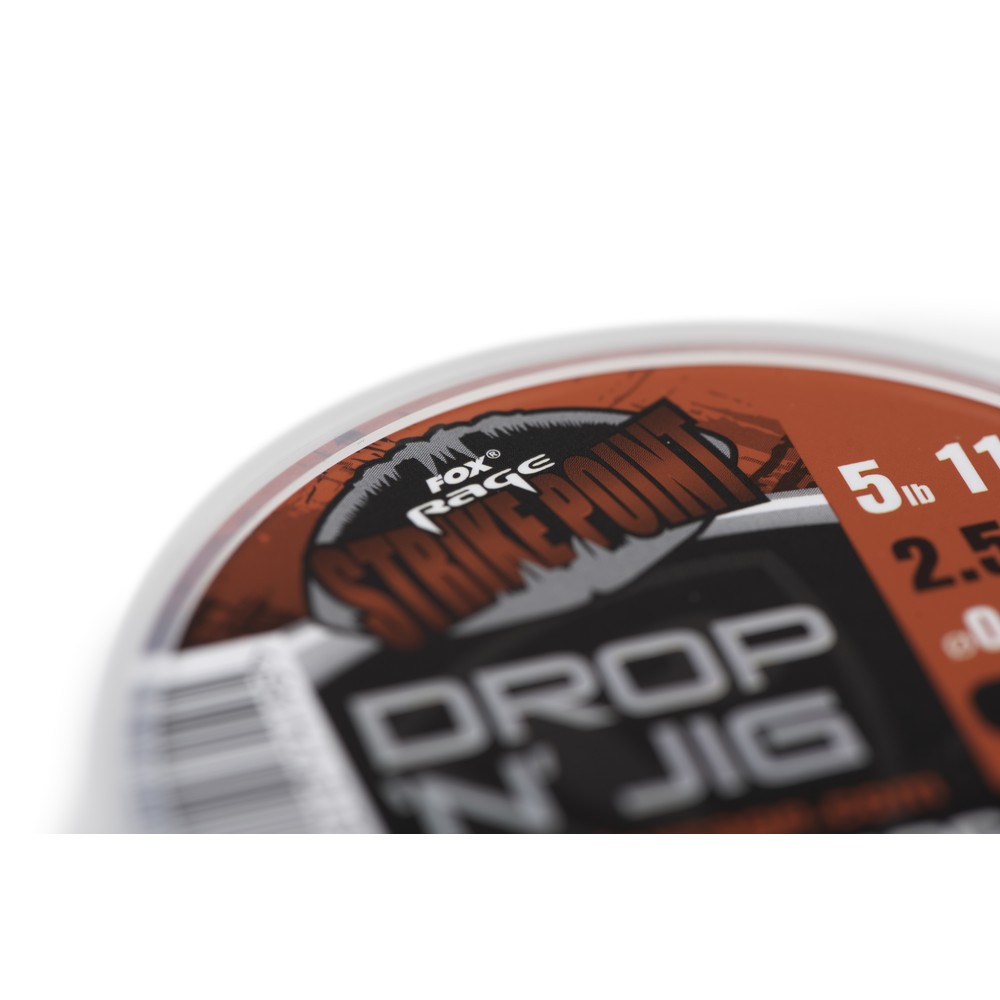 Fox Rage Strike Point Drop 'N' Jig Fluorocarbon Transparent