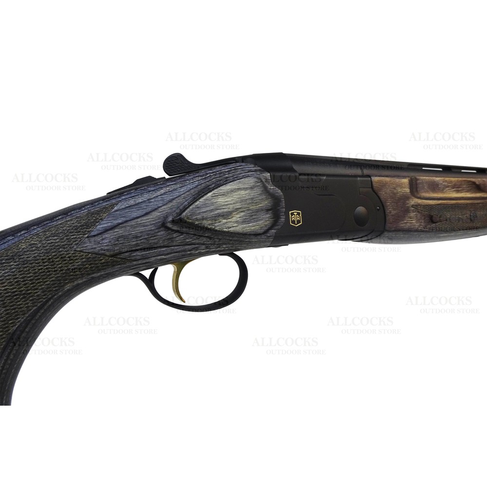 ATA SP Black Sporter Grey Laminate Adjustable Over and Under Shotgun - 12 Gauge Laminate