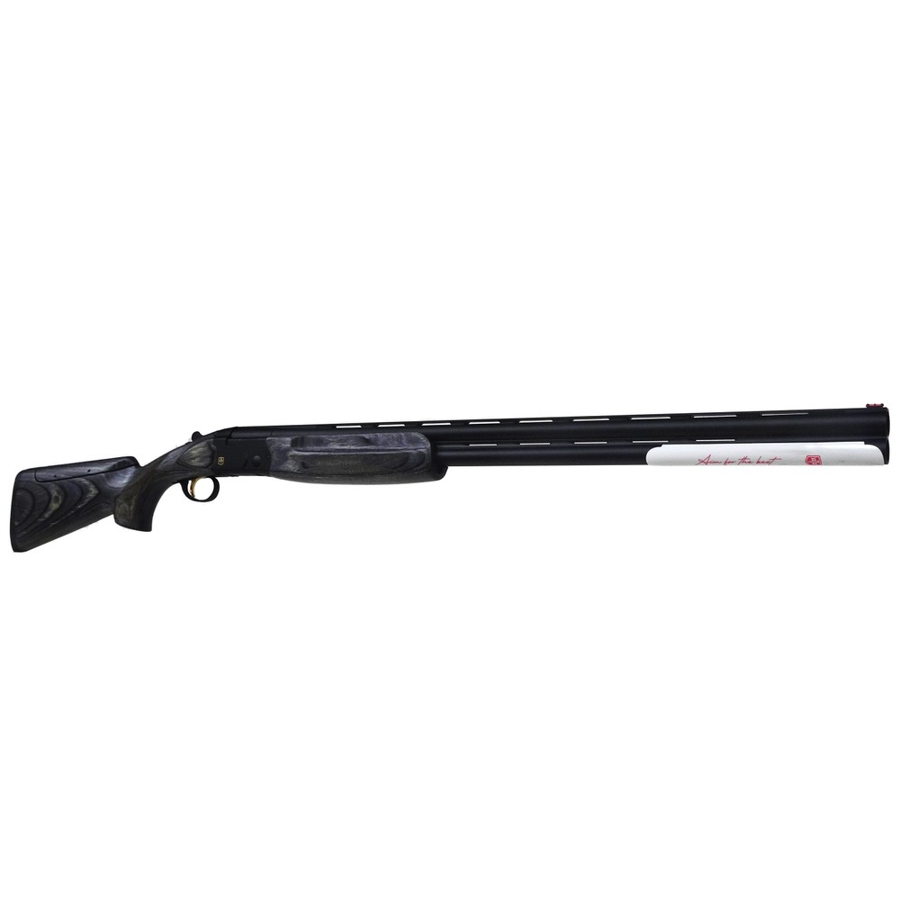 ATA SP Black Sporter Grey Laminate Adjustable Over and Under Shotgun - 12 Gauge Laminate