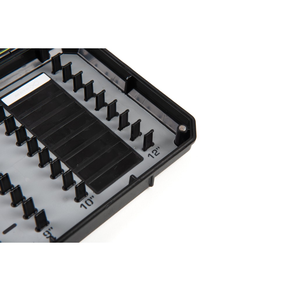 Matrix Hook Length Storage Box Black & Green