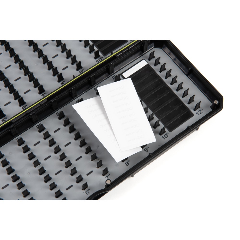 Matrix Hook Length Storage Box Black & Green