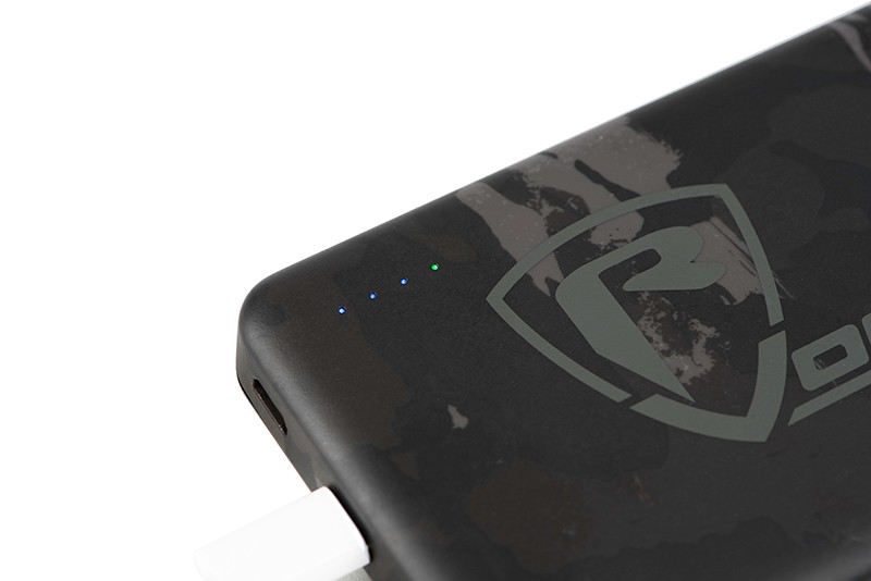 Fox Rage Camo Power Bank - 10K mAh Black/Camo