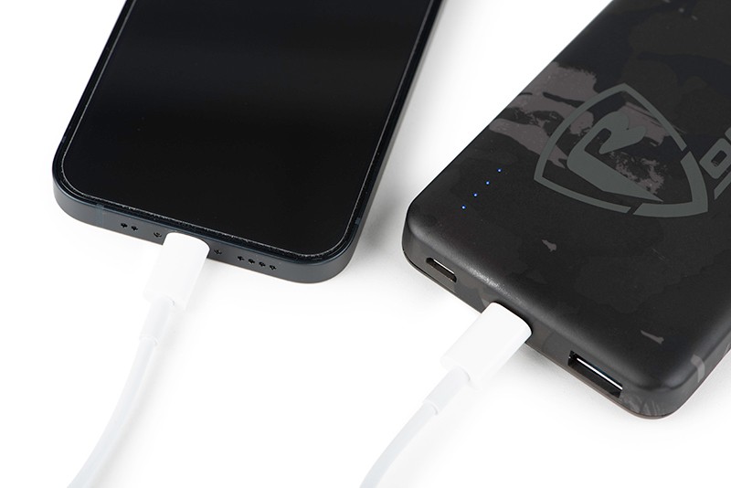 Fox Rage Camo Power Bank - 10K mAh Black/Camo