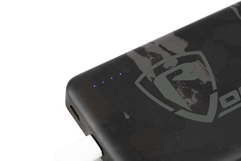 Fox Rage Camo Power Bank - 10K mAh Black/Camo