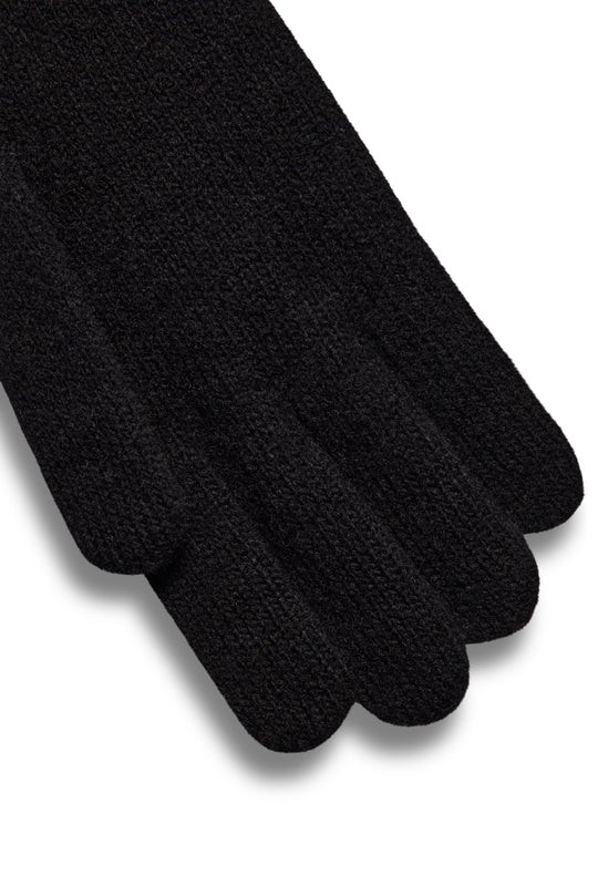 Holland Cooper Classic Logo Glove Black