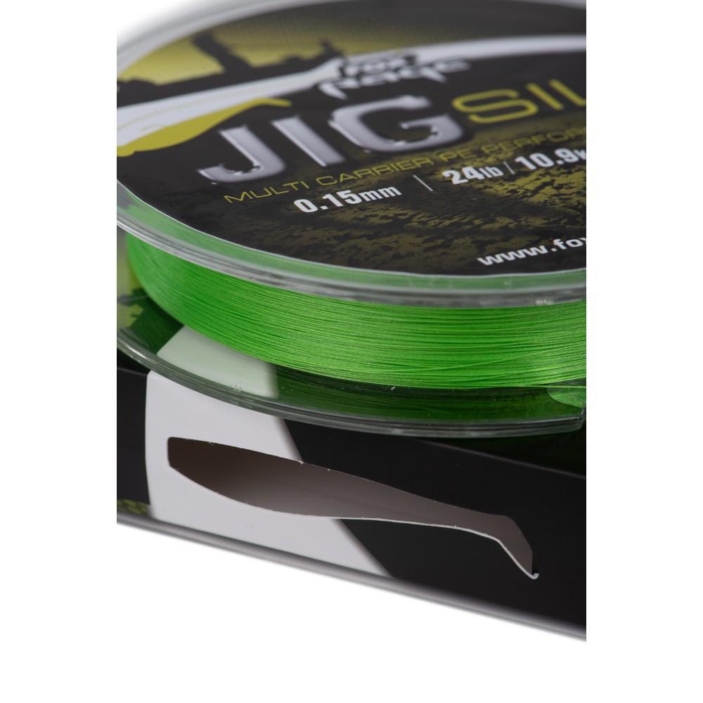 Fox Rage Jig Silk Braid Green
