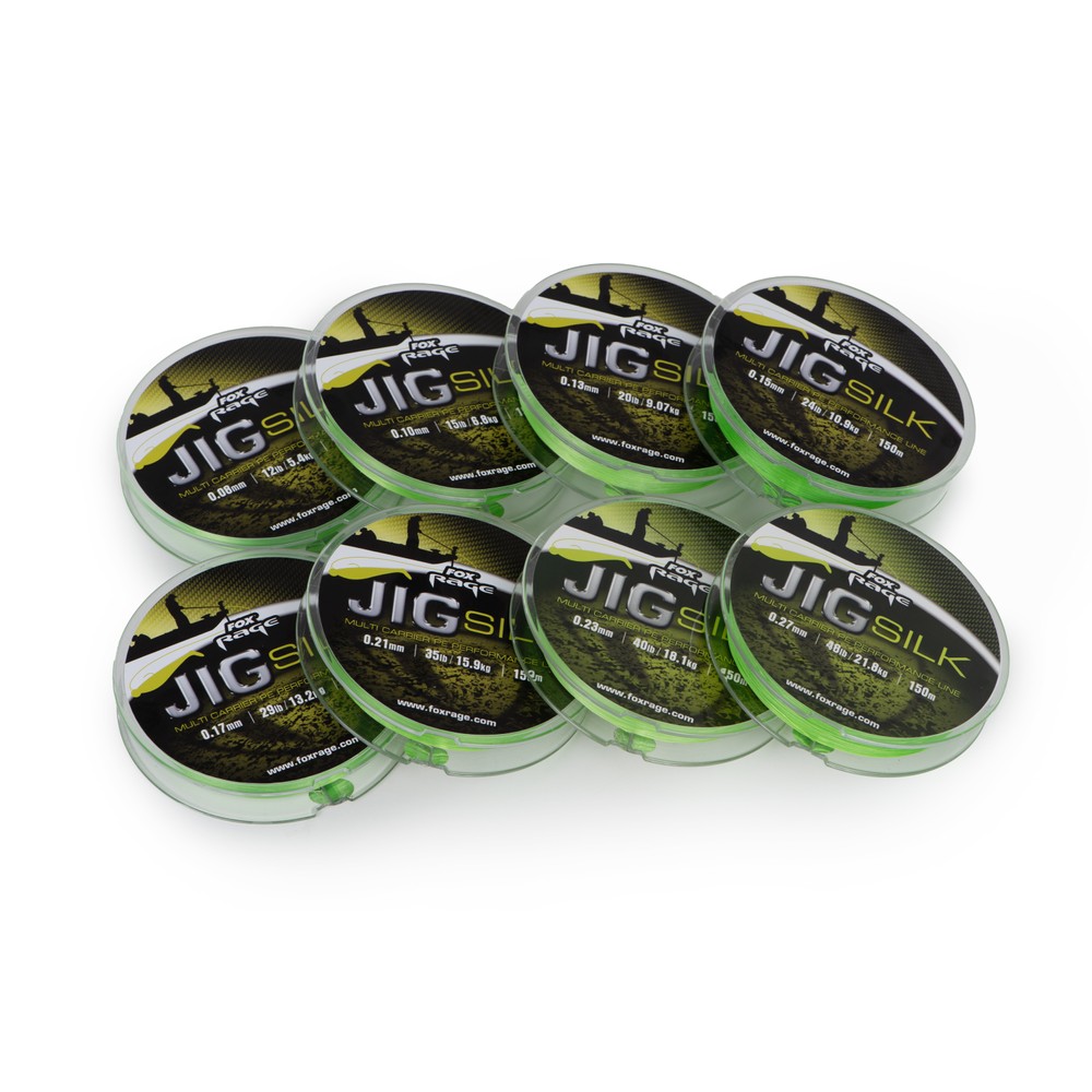 Fox Rage Jig Silk Braid Green