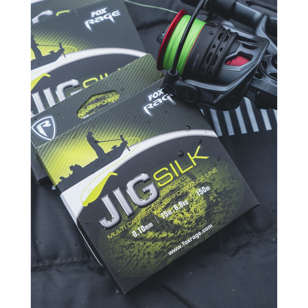 Fox Rage Jig Silk Braid Green