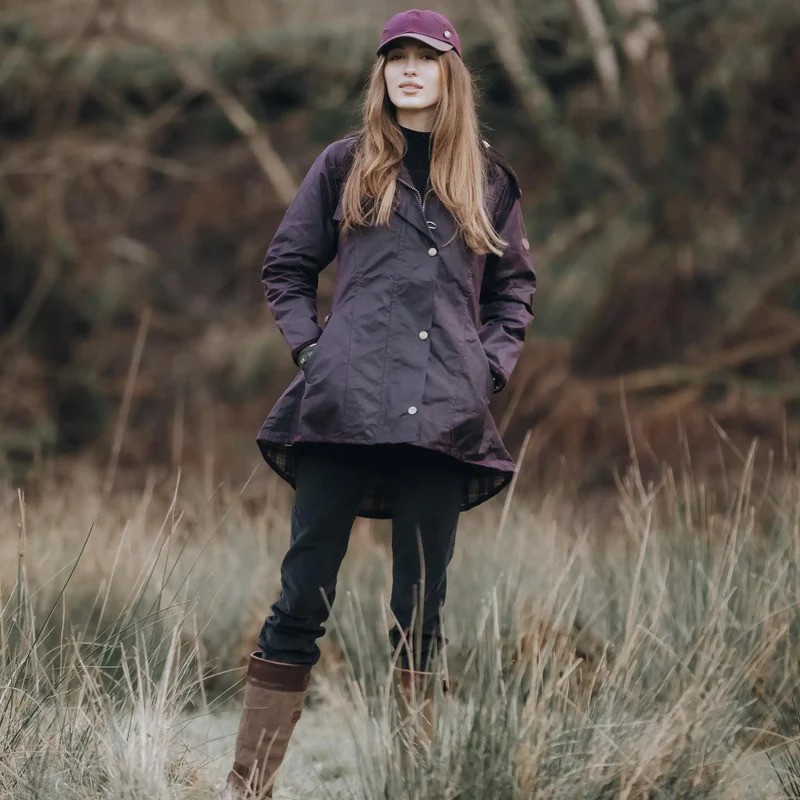 Welligogs Louise Coat - 12 Mahogany