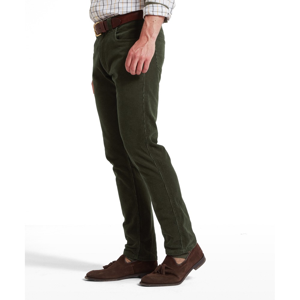 Schoffel Camden Cord Trousers Forest