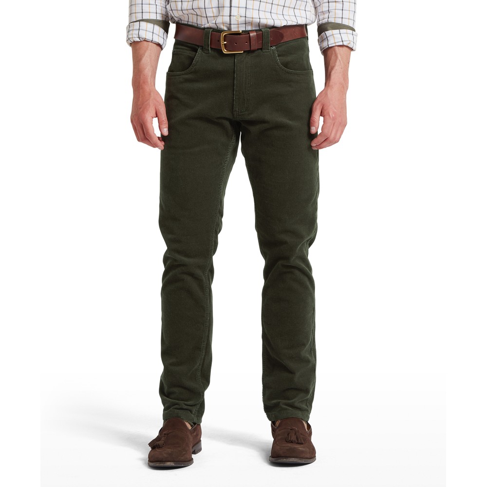 Schoffel Schoffel Camden Cord Trousers  - Forest