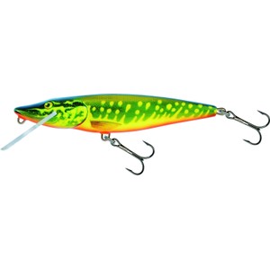 Salmo Salmo Floating Pike Lure in Hot Pike