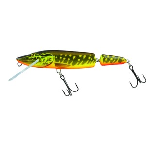 Salmo Salmo Floating Jointed Pike Lure in Hot Pike