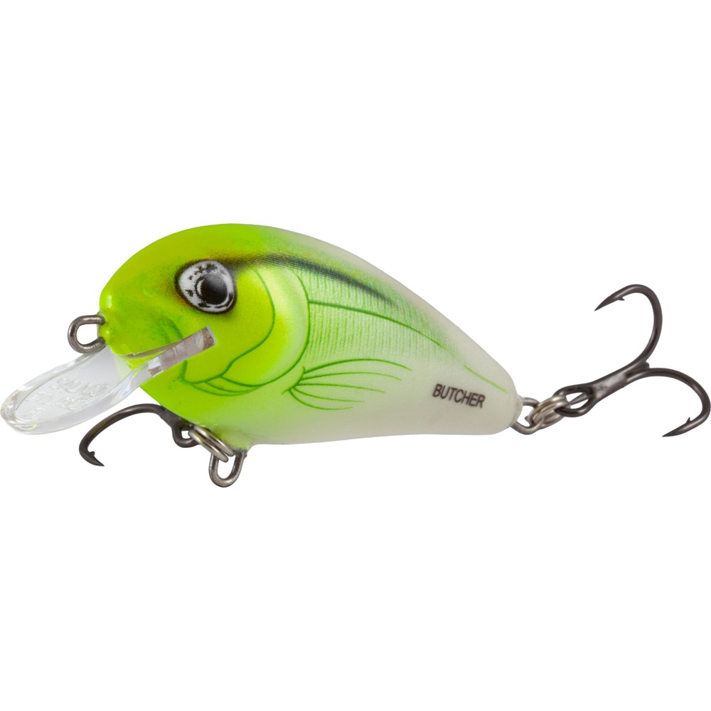 Salmo Sinking Butcher Lure White Flash Yellow