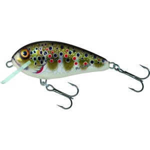 Salmo Salmo Floating Butcher Lure in Holographic Brown Trout