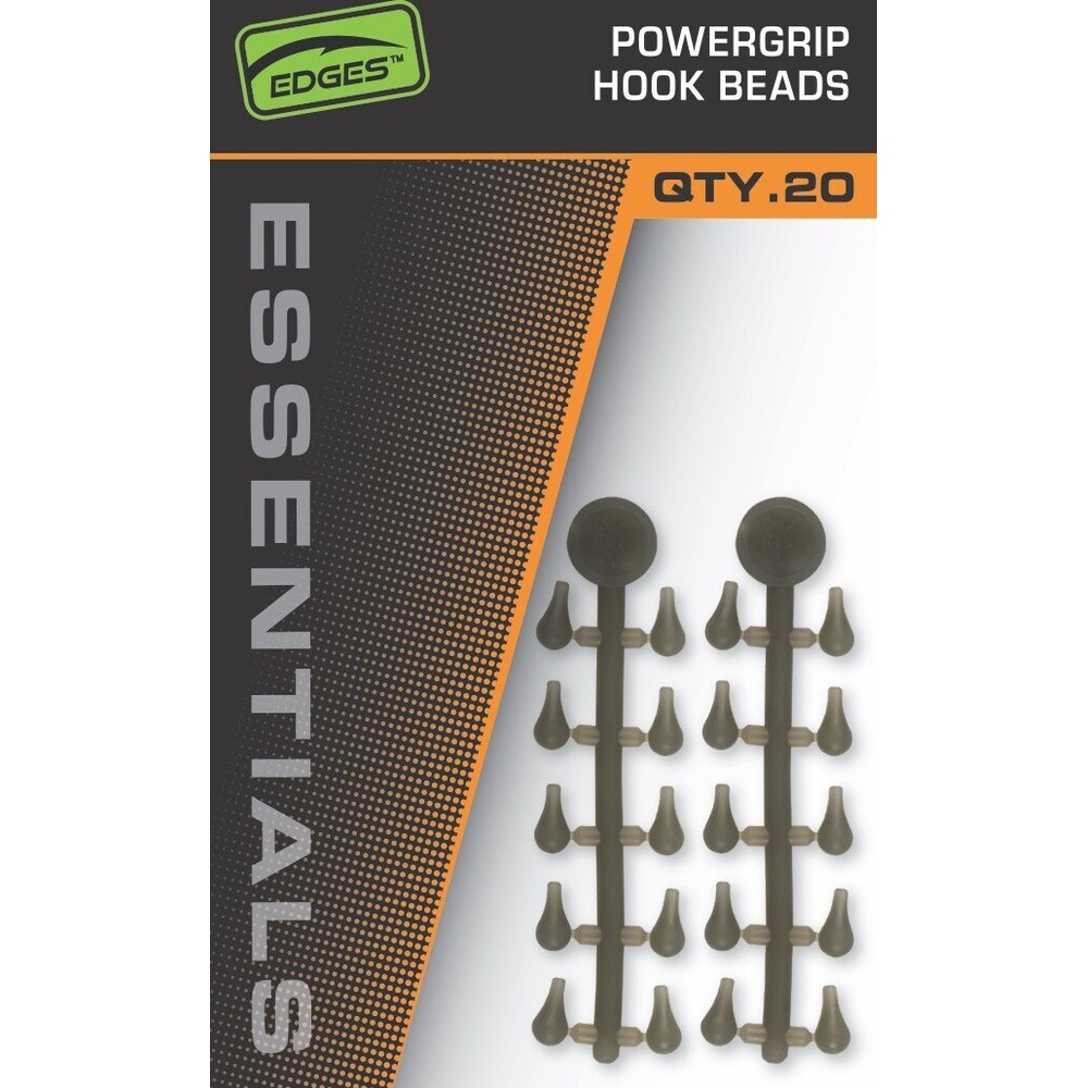 Fox Edges Naturals Power Grip Hook Beads x20