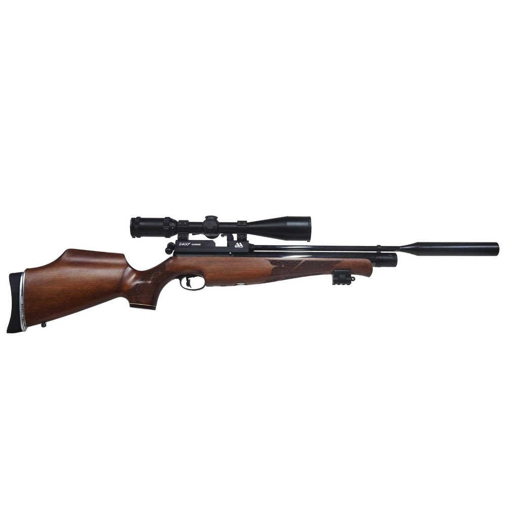 Air Arms Pre-owned  S400 F Carbine Beech Pre-charged Pneumatic Air Rifle - .177