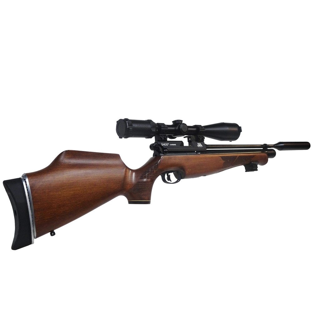 Air Arms Pre-owned S400 F Carbine Beech Pre-charged Pneumatic Air Rifle - .177 Beech