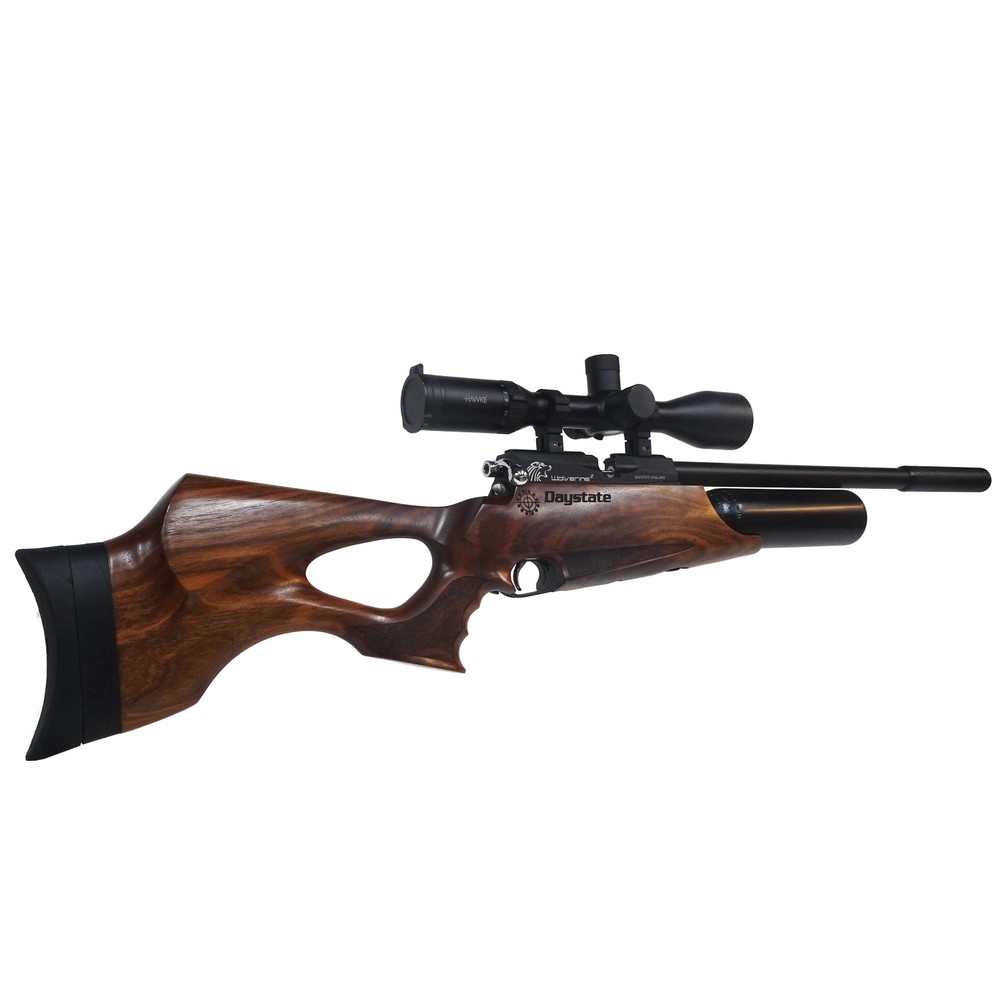 Daystate Pre-owned  Wolverine 2 B Type Pre-charged Pneumatic Air Rifle - .177 Walnut