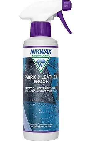 Nikwax Nikwax Fabric and Leather Proof - 300ml Spray Bottles - 