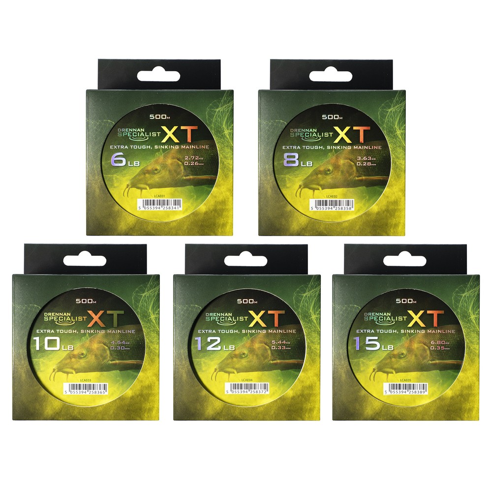 Drennan Specialist XT Mono Line - 500m Dark Green