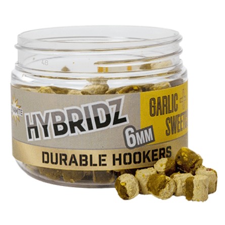 Dynamite Baits Durable Hybridz Hookers - Garlic / Sweetcorn
