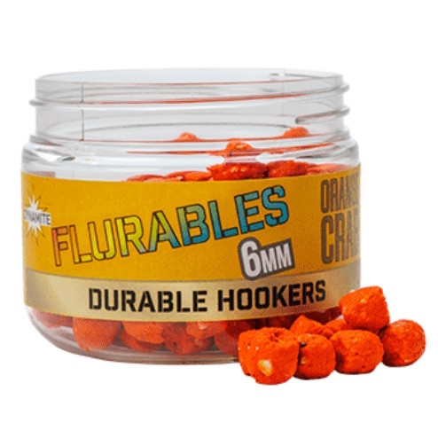 Dynamite Baits Flurables Orange Crab Durable Hookers