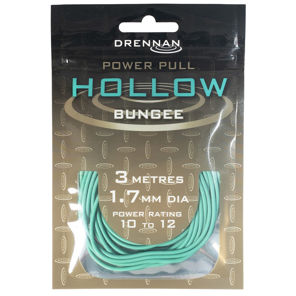 Drennan Power Pull Hollow Bungee Elastic Assorted