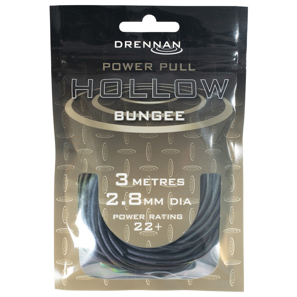 Drennan Power Pull Hollow Bungee Elastic Assorted