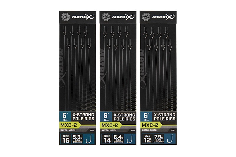Matrix MXC-2 X-Strong Pole Rigs 15cm/6ins - Barbless