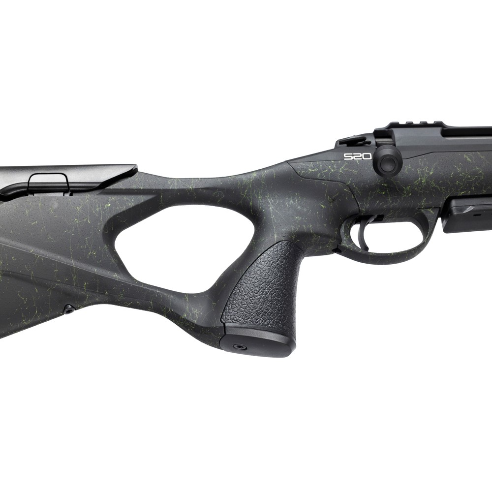 Sako S20 Hunter Emerald Bolt Action Rifle - .270 Green/Black