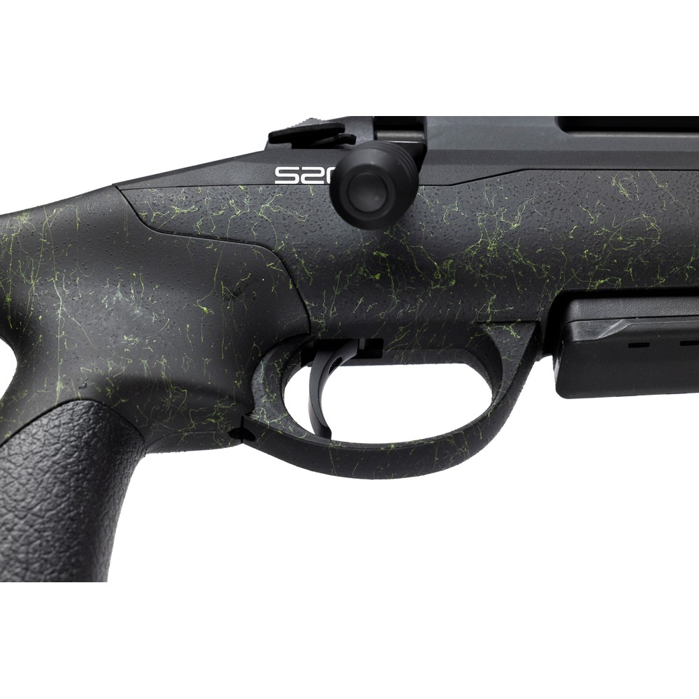 Sako S20 Hunter Emerald Bolt Action Rifle - 6.5 Creedmoor Green/Black